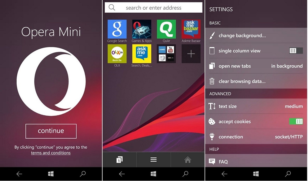 opera mini free download for windows 7 32 bit latest filehippo
